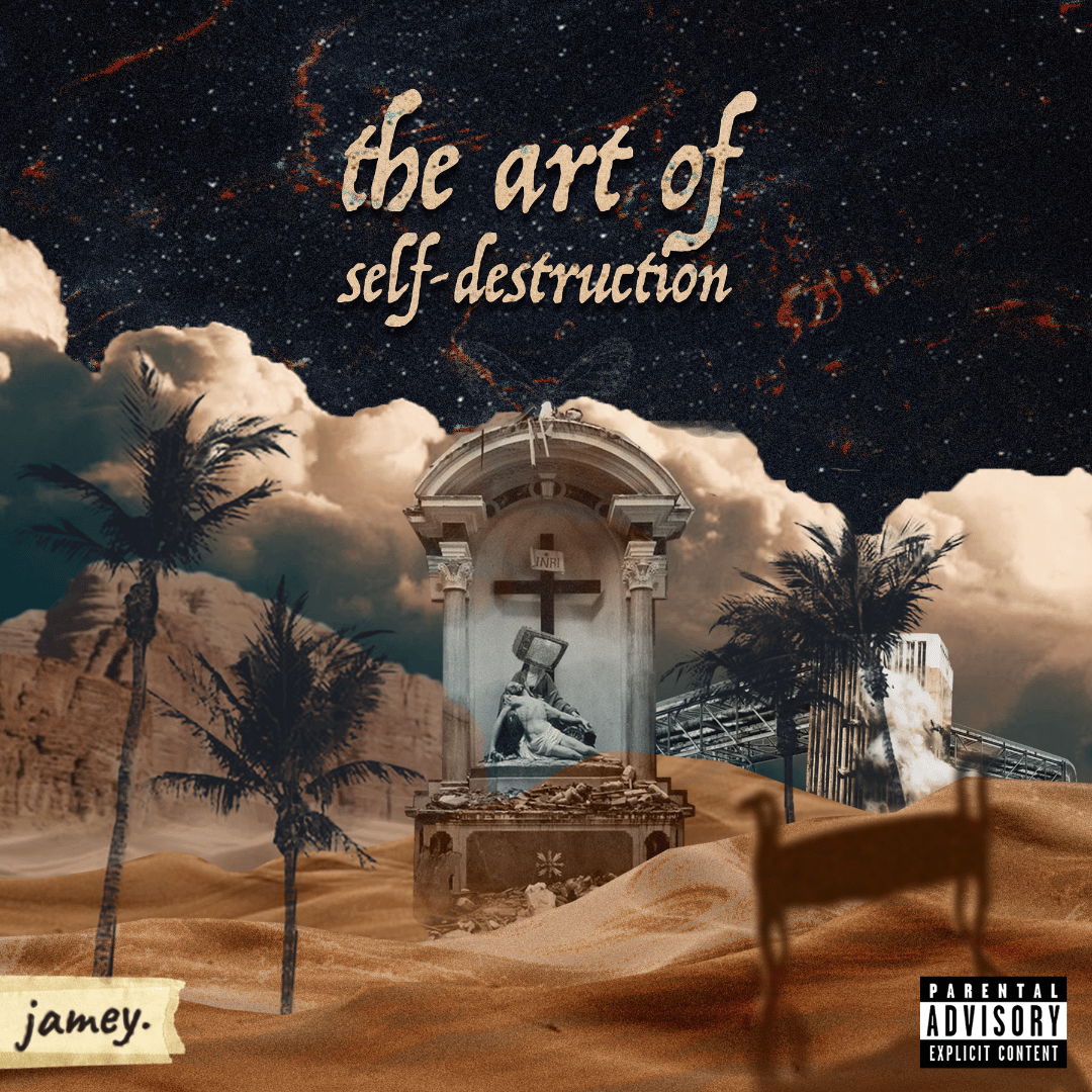 The Art of Self-Destruction cover art by Jamey Lyon